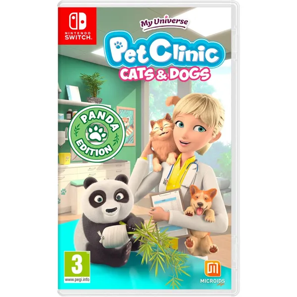 خرید بازی My Universe - Pet Clinic: Cats & Dogs نسخه Panda برای نینتندو سوییچ
