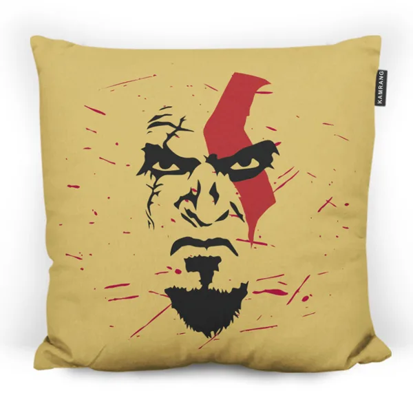 خرید بالشت - طرح God of War - Code 3