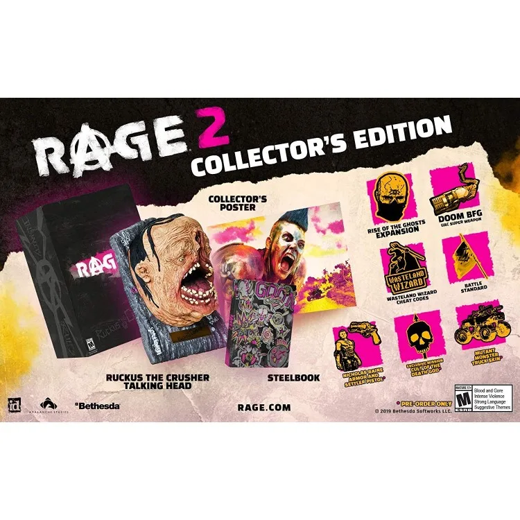 خرید نسخه کالکتور بازی Rage 2 - پلی استیشن 4
