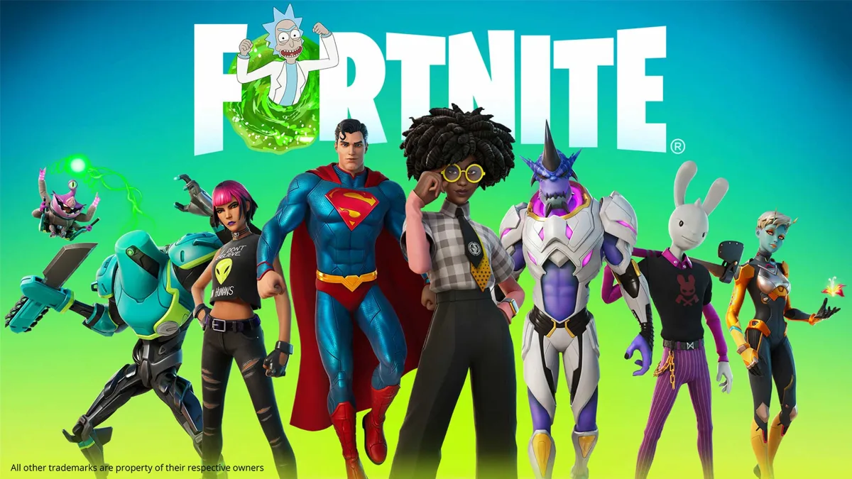 ریک سانچز و سوپرمن به بازی Fortnite اضافه شدند