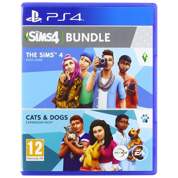 خرید بازی The Sims 4 Cats and Dogs Bundle برای PS4