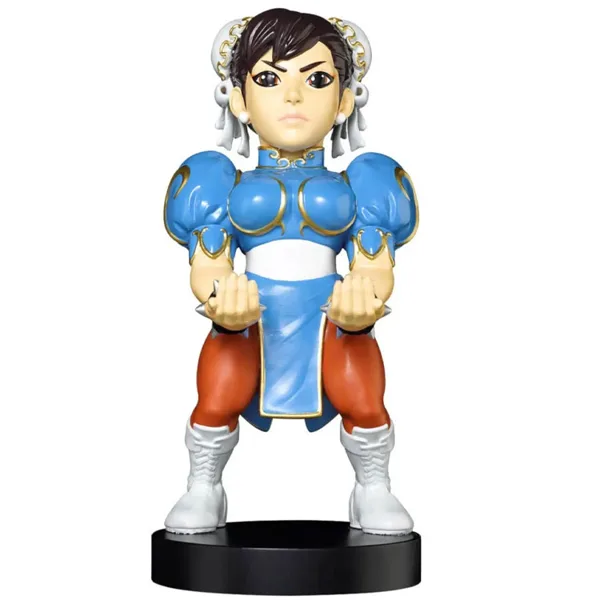 خرید عروسک نگهدارنده کنترلر و موبایل- به همراه کابل شارژ دو متری - مدل Chun Li