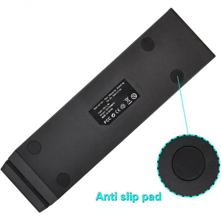 خرید پایه شارژر دوگانه دوال شاک 4 مدل X7E1 - سیاه