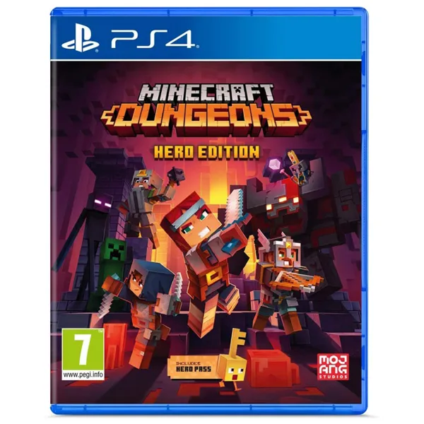خرید بازی Minecraft Dungeons نسخه Hero Edition برای PS4 کارکرده