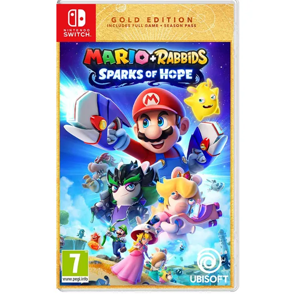 خرید بازی Mario + Rabbids: Sparks of Hope نسخه Gold برای نینتندو سوییچ