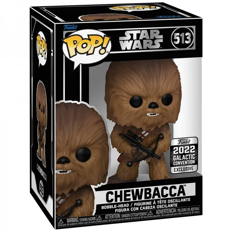 خرید عروسک POP! - شخصیت چوباکا از فیلم Star Wars نسخه انحصاری 2022 Galactic Convention