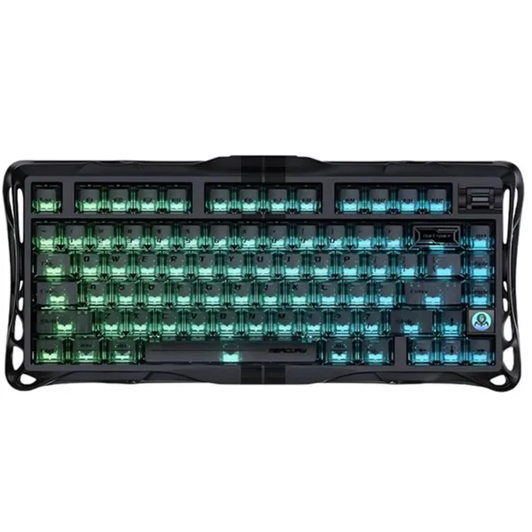 خرید کیبورد GravaStar Mercury V75 - سوییچ مغناطیسی - طرح Stealth Black