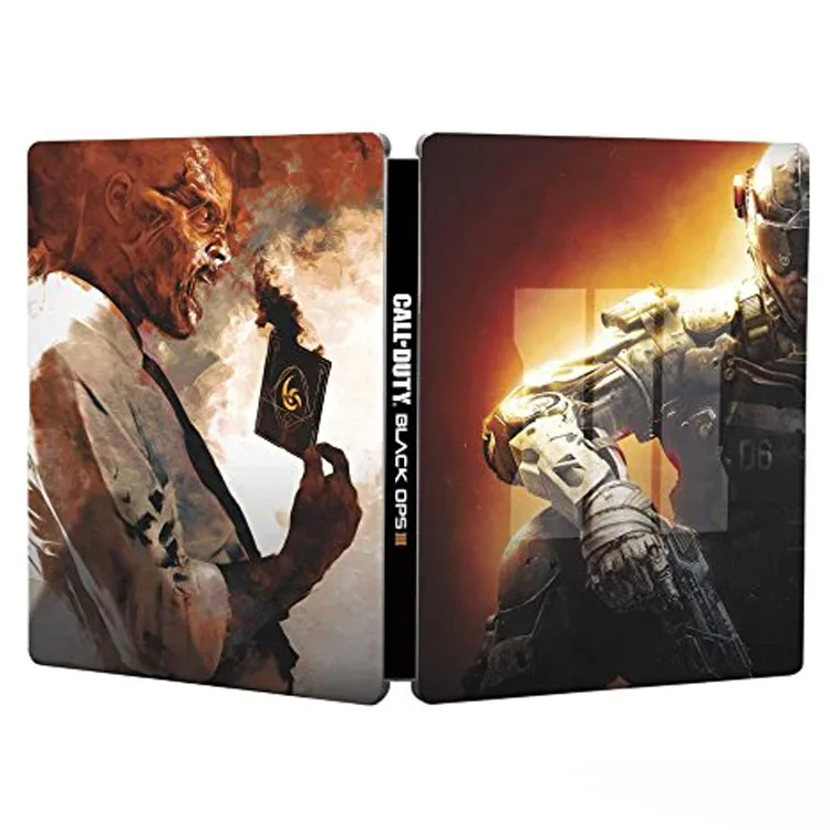 خرید بازی Call of Duty Black Ops 3 Hardened Edition برای PS4 کارکرده - همراه با استیل بوک