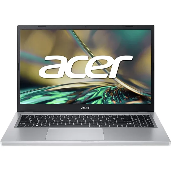 خرید لپ تاپ Acer Aspire 3 A315 - حافظه 256GB - رم چهار گیگابایت - پردازنده Intel i3-N305 - نقره ای