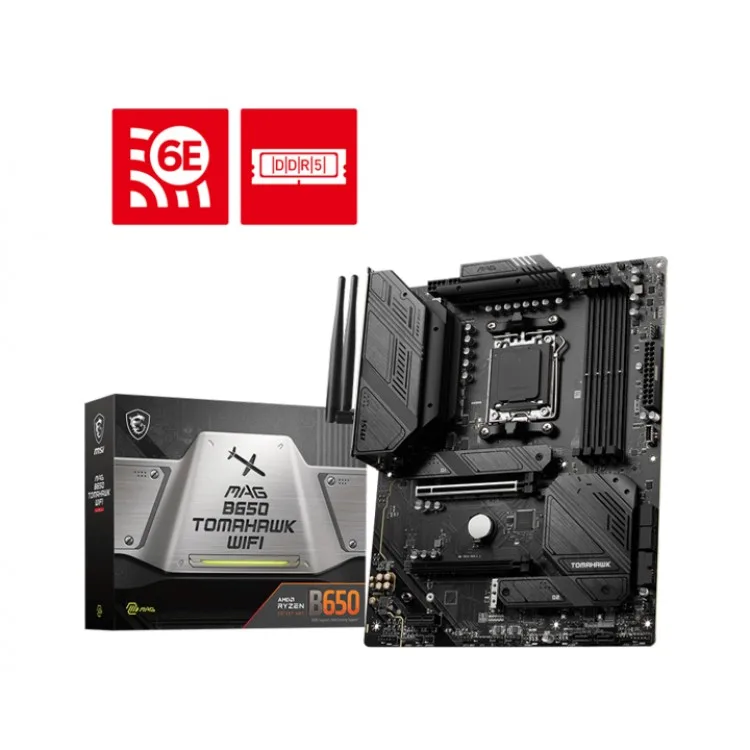 خرید مادربرد MSI MAG B650 Tomahawk WiFi - فرم ATX - چیپست AMD