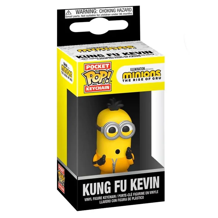 خرید جاسوییچی POP! - شخصیت Kung Fu Kevin از فیلم Minions The Rise of Gru