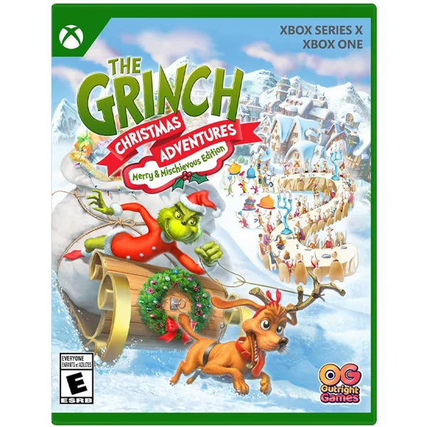 خرید بازی The Grinch Christmas Adventures نسخه Merry & Mischievous برای XBOX