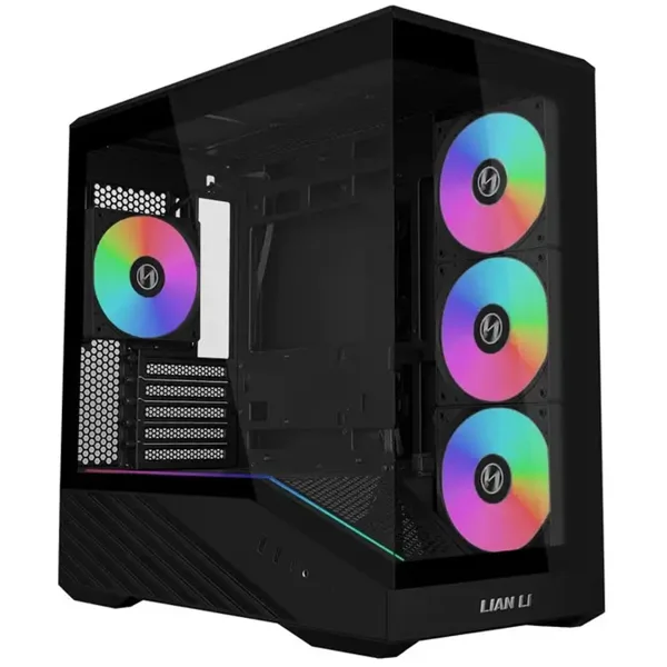 خرید کیس کامپیوتر Lian Li Vector V100R - شاسی مید تاور - سیاه