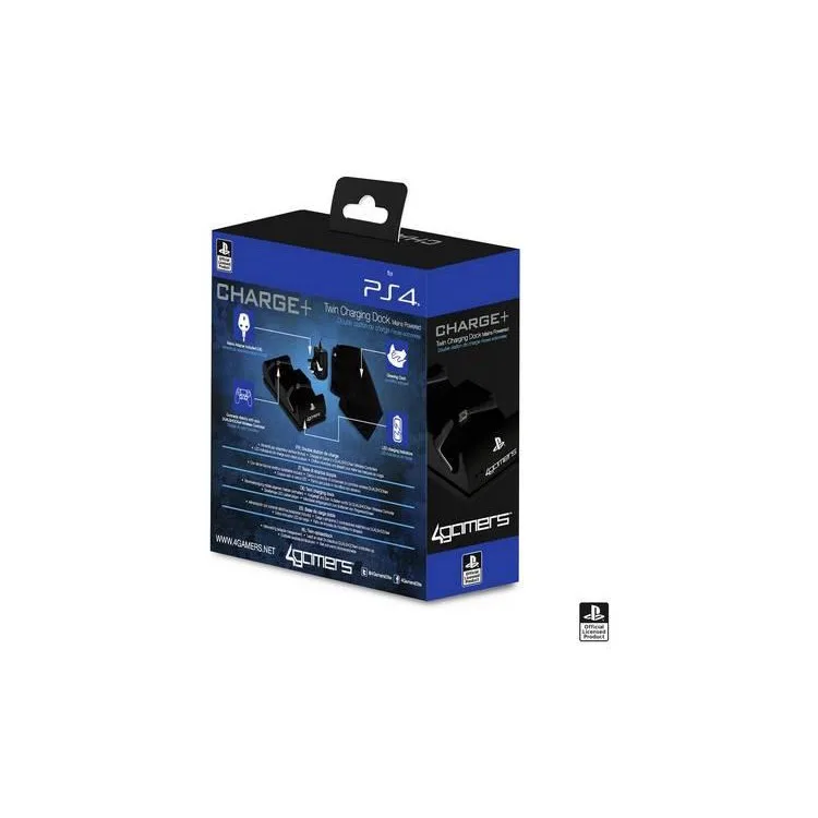 خرید استند شارژ دوگانه دوال شاک 4 + دستمال تمیز کننده | مخصوص PS4