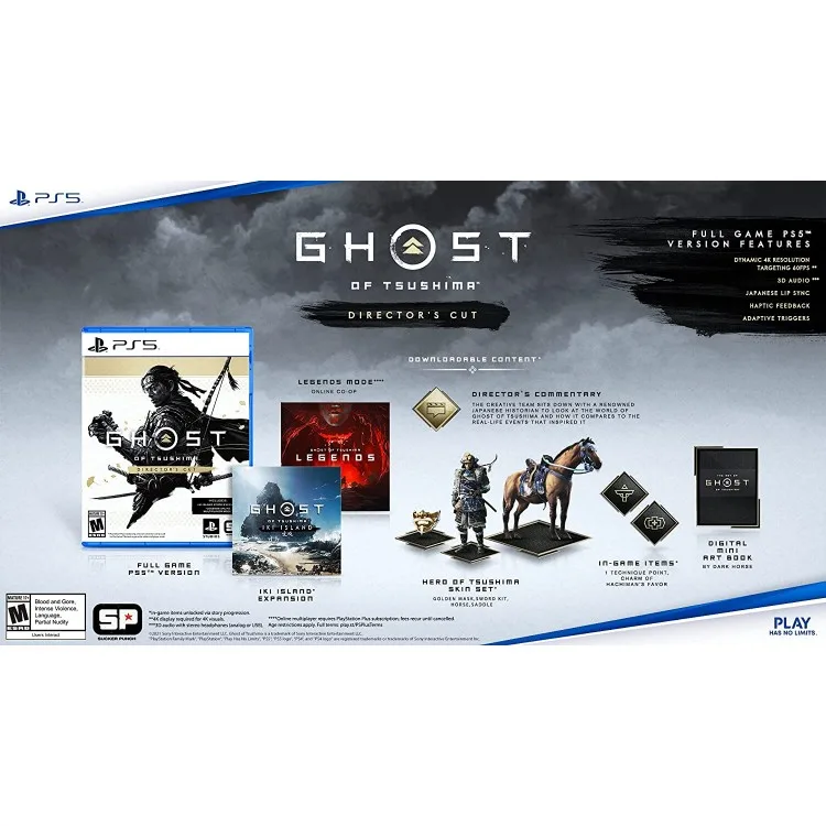 خرید بازی Ghost of Tsushima نسخه Director's Cut برای PS4 کارکرده