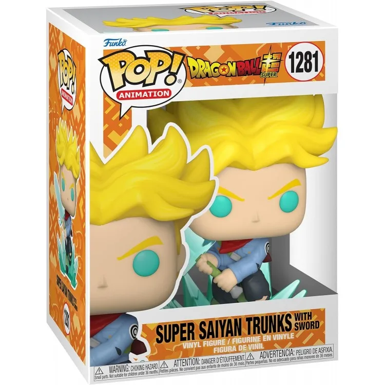 خرید فانکو پاپ Super Saiyan Trunks با شمشیر از انیمه Dragon Ball Super