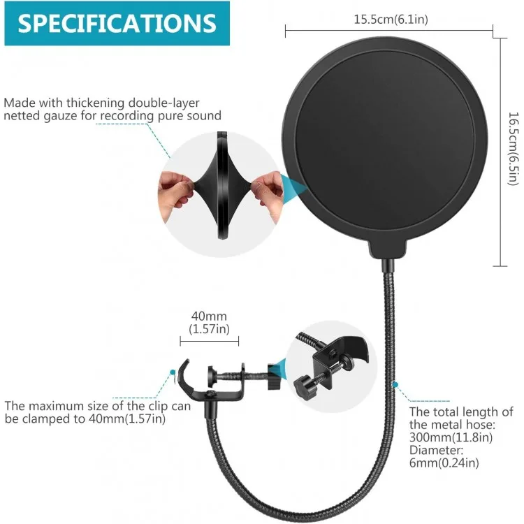 خرید فیلتر پاپ Neewer NW B-3 Professional
