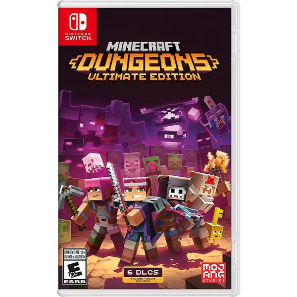 خرید بازی Minecraft Dungeons نسخه Ultimate برای نینتندو سوییچ