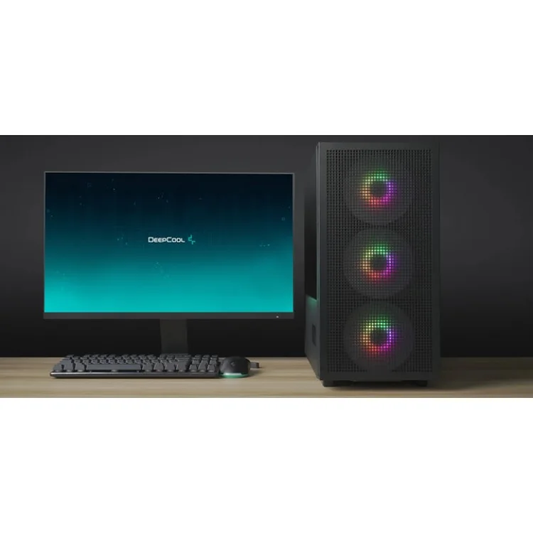 خرید کیس کامپیوتر Deep Cool CH560 Digital - شاسی مید تاور - سیاه