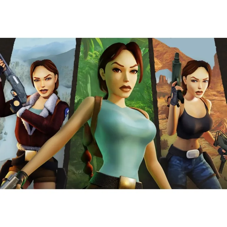 خرید بازی Tomb Raider I-II-III Remastered نسخه دلوکس برای نینتندو سوییچ