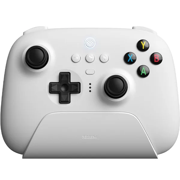 خرید گیم پد 8BitDo Ultimate با پایه شارژ - بی سیم - سفید