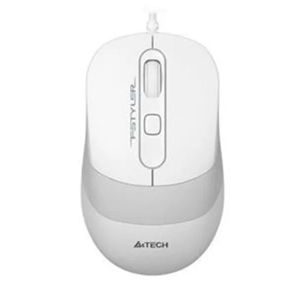 خرید موس A4Tech FM10S - سفید/خاکستری