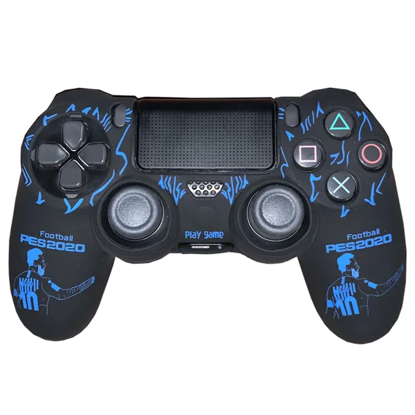 روکش کنترلر Dualshock 4 Cover - PES Blue
