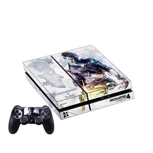 خرید برچسب پلی استیشن 4 طرح Uncharted 4 Ever