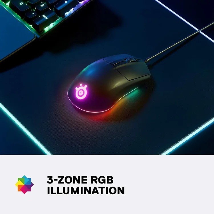 خرید موس SteelSeries Rival 3