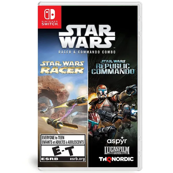 خرید دو بازی Star Wars Episode I: Racer و Star Wars: Republic Commando برای نینتندو سوییچ