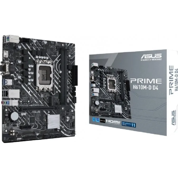 خرید مادربرد Asus Prime H610M-D D4 - فرم M-ATX - چیپست Intel