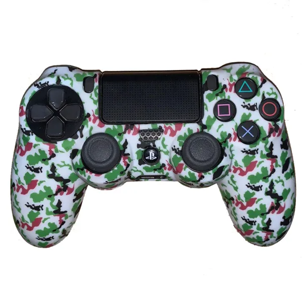 روکش کنترلر Dualshock 4 Cover - White Camo