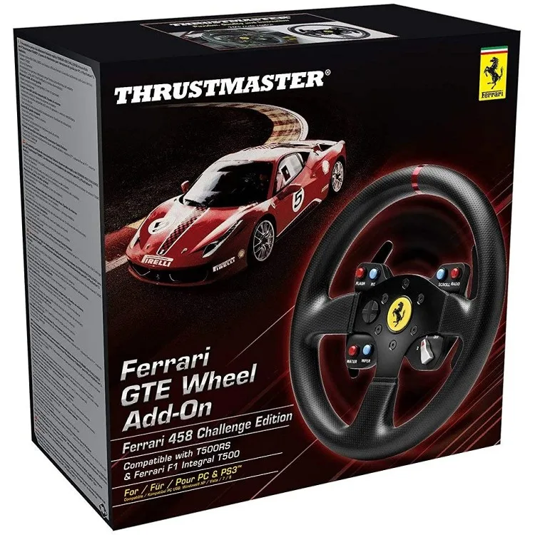 خرید فرمان بازی Thrustmaster Ferrari GTE Wheel Add-On Ferrari 458 Challenge Edition