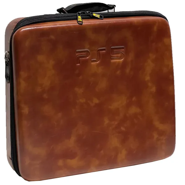 خرید کیف PlayStation 5 - رنگ Light Brown Leather