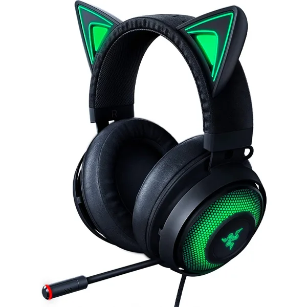 خرید هدست Razer Kraken نسخه Kitty Edition - سیاه