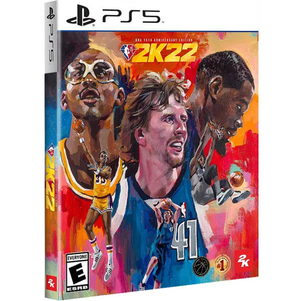 خرید بازی NBA 2k22 نسخه ویژه هفتاد و پنجمین سالگرد مسابقات NBA برای PS5