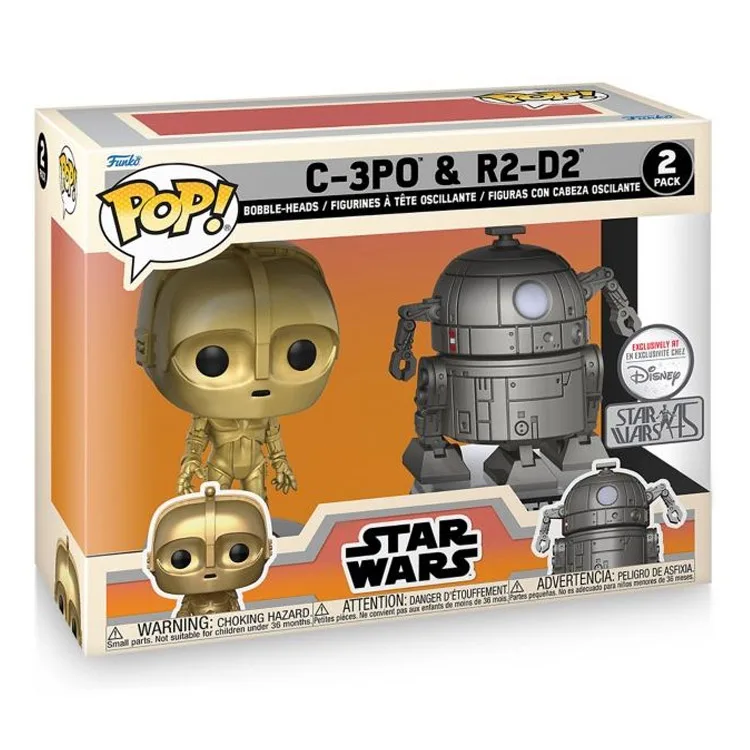 خرید عروسک POP! - شخصیت های C-3PO و R2-D2