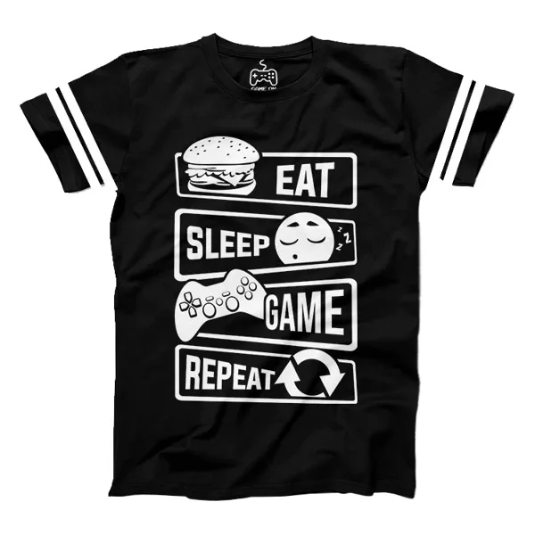 خرید تیشرت ونگارد - طرح Gamer Life - سیاه - سایز L
