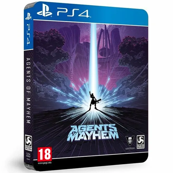 خرید بازی Agents of Mayhem نسخه استیل بوک - مخصوص PS4