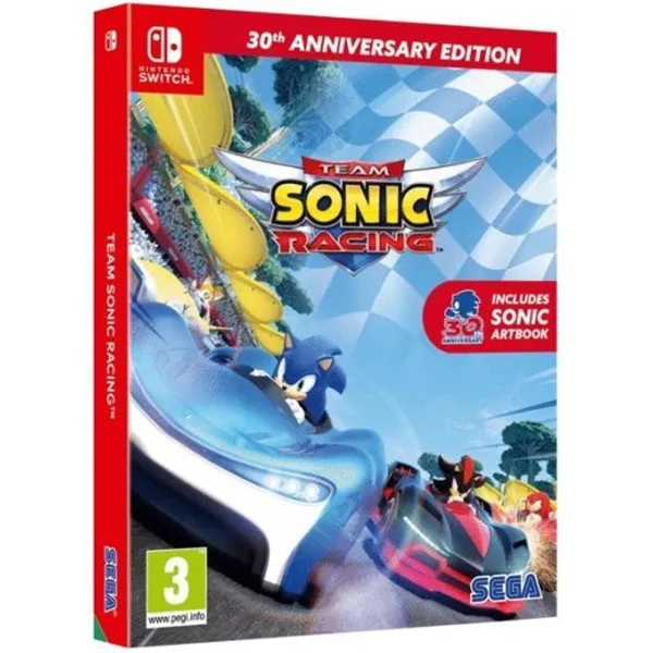 خرید بازی Team Sonic Racing نسخه سی امین سالگرد برای نینتندو سوییچ