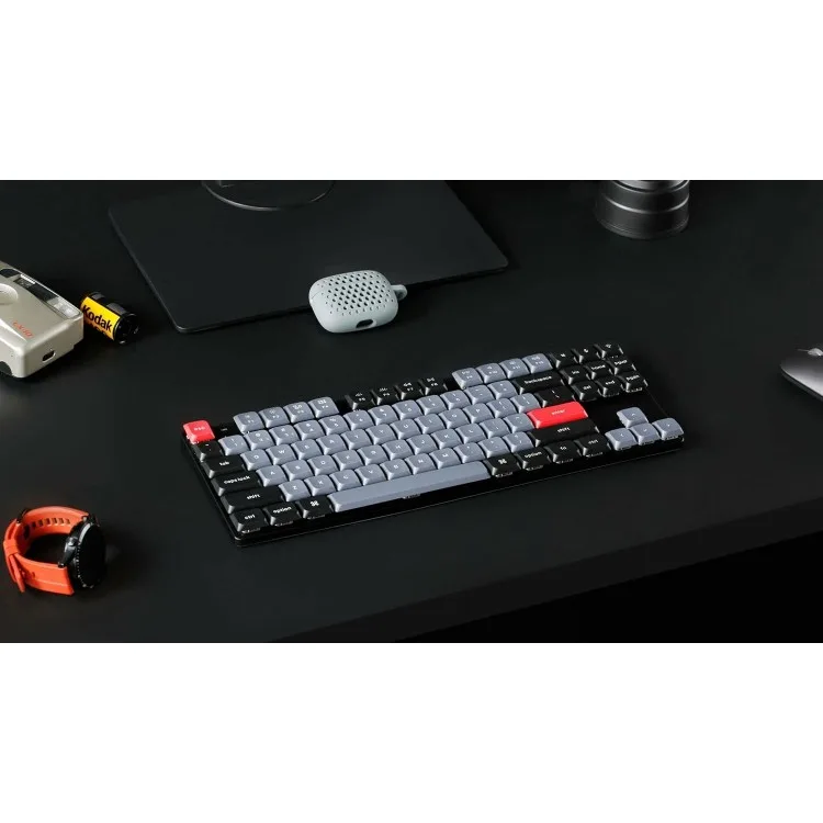 خرید کیبورد Keychron K1 Pro - بی سیم - سوییچ مکانیکی قهوه ای - نور پس زمینه RGB
