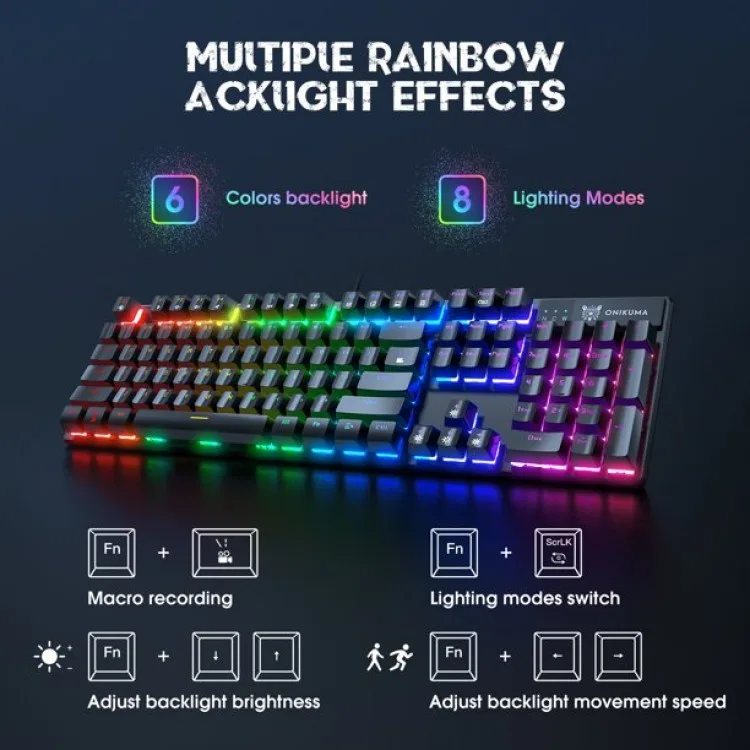 خرید کیبورد Onikuma G27
