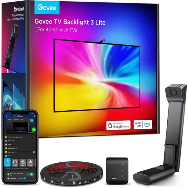 خرید لامپ هوشمند Govee TV Backlight 3 Lite برای تلویزیون های ۴۰ الی ۵۰ اینچ