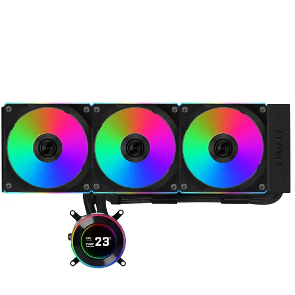 خرید کولر پردازنده Lian Li Hydroshift II LCD-C 360CL - سیاه