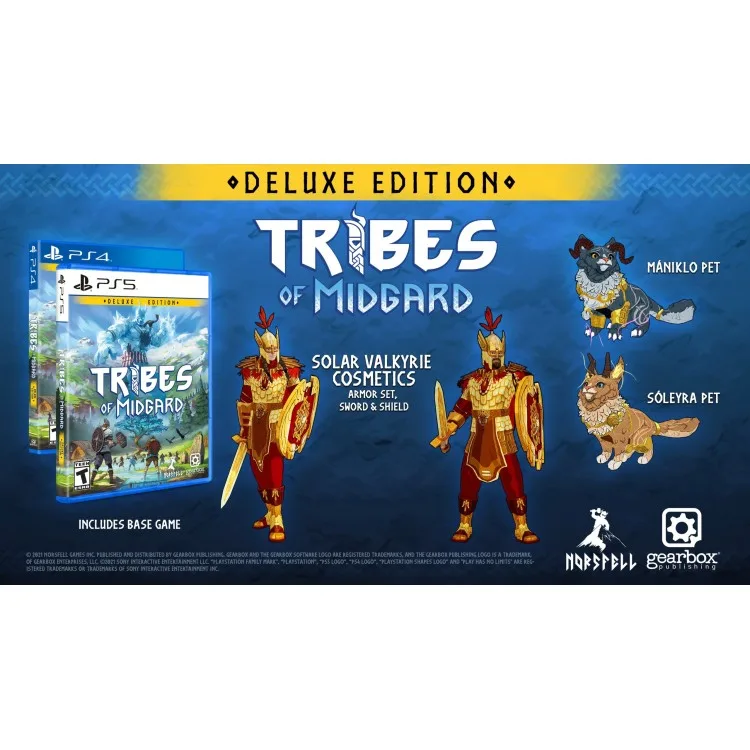خرید بازی Tribes of Midgard نسخه دلوکس برای PS5