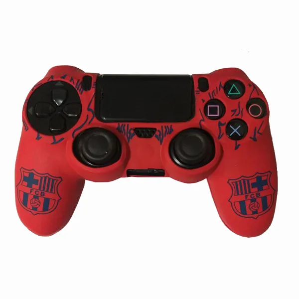 روکش کنترلر Dualshock 4 Cover - Barcelona - Red