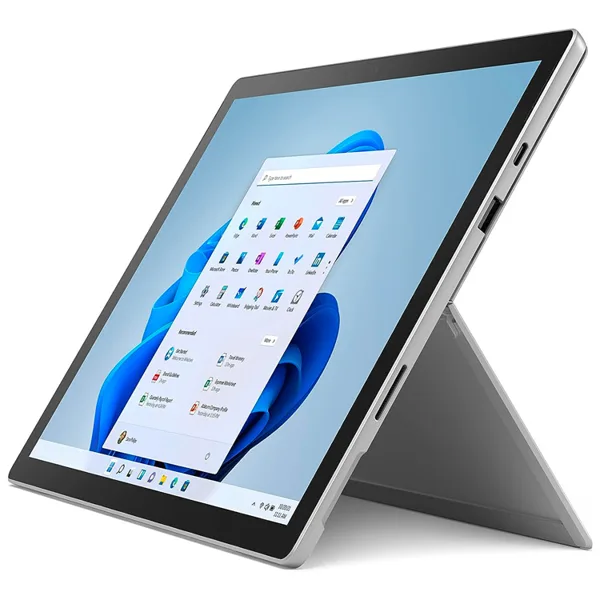 خرید لپ تاپ Microsoft Surface Pro 7 Plus - نمایشگر لمسی 12/3 اینچی - ۱۲۸ گیگابایت - رم ۸GB - پردازنده Intel Core i5 - نقره ای