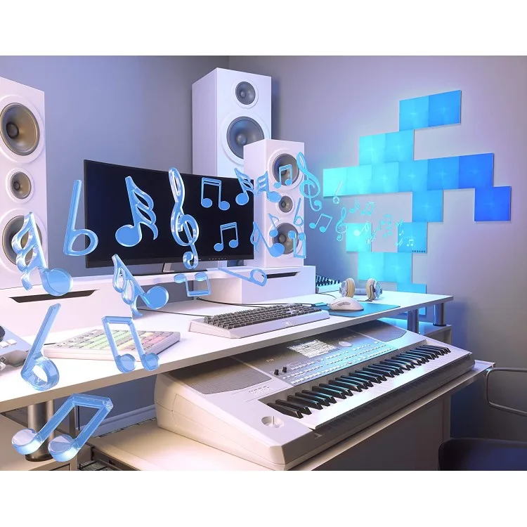 خرید افزونه لامپ هوشمند Nanoleaf - شامل چهار قطعه - شکل مربع