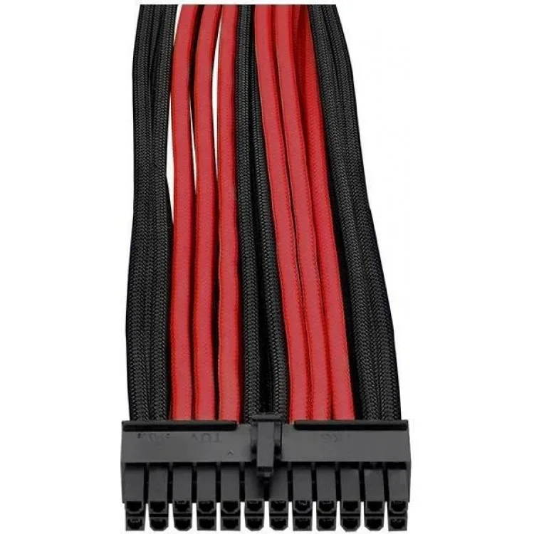 خرید کابل افزایش طول Thermaltake TTMOD - قرمز/سیاه - ۳۰۰ میلیمتر