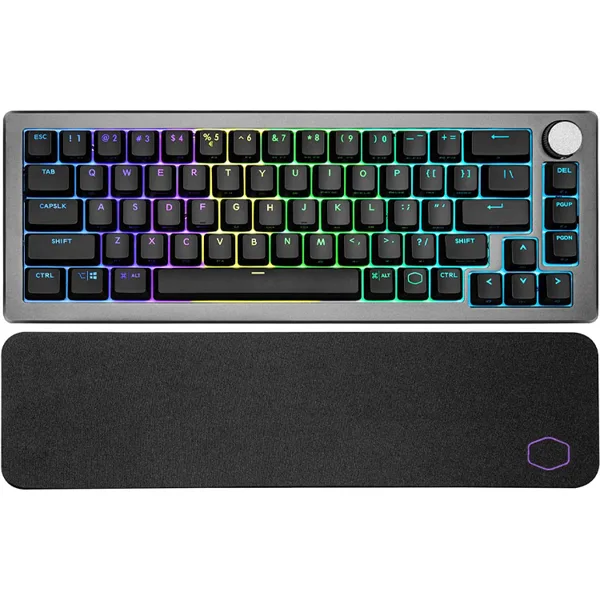 خرید کیبورد Cooler Master CK721 - سوییچ آبی - بی سیم - خاکستری